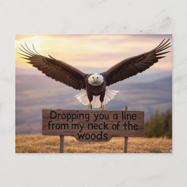 Festividades Cartão postal de saudação patriótico (Frente)