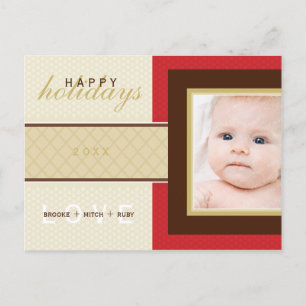 Festividades CARTÃO POSTAL DE SAUDAÇÕES COM FOTO :: doçura 4