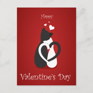 Festividades Cartão postal do dia de os namorados de amor de ga