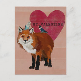 Festividades Cartão postal do DIA DE OS NAMORADOS FOX & INDIGO
