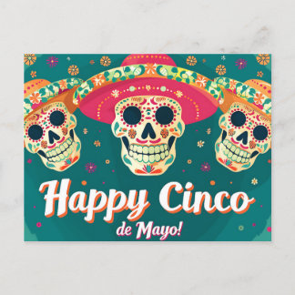 Festividades Cartão postal Feliz Cinco de Mayo