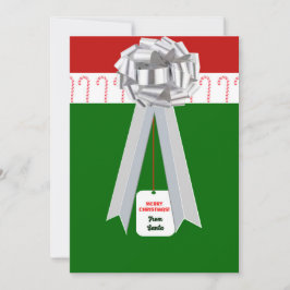 Festividades Cartão Presente de Natal