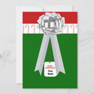 Festividades Cartão Presente de Natal