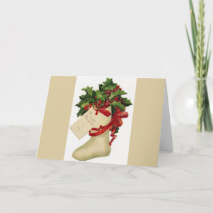 Festividades Cartão Vitoriano de Boas Festas de Natal