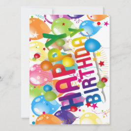 Festividades "Celebrar no Estilo: Feliz Cartão de Aniversário"
