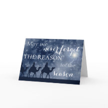 Christian A Razão do Cartão de Natal da Época