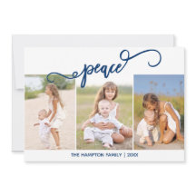 Colagem de Fotos do Feriado da Paz Cartão de Natal