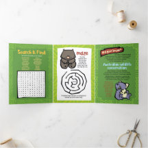 Triplicação do Cartão de Saudação Echidna Quebra-c