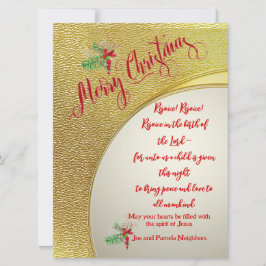 Festividades Congratular-se com o Cartão de Natal de 6,5" x 8,7