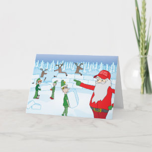 Festividades "Construa aquela parede..." Um Cartão de Natal Tru