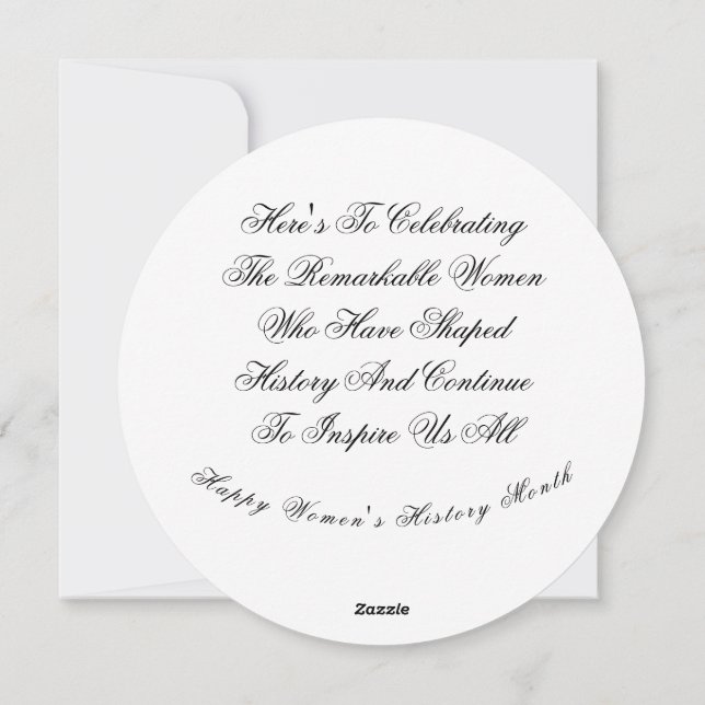 Festividades Conte-a em: Cartão de Férias Plana História das Mu (Verso)