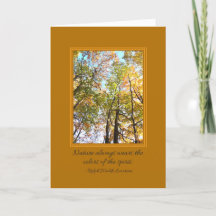 Cores do Cartão Espírito de Ação de Graças