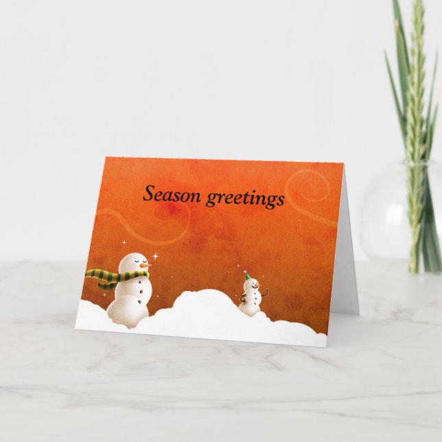 Festividades Criar seu próprio cartão de Natal (Frente)