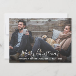 Festividades Crie o seu próprio cartão de férias Feliz Natal