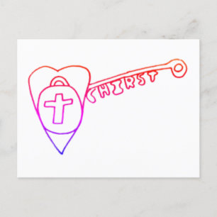 Festividades Cristo é o cartão postal de férias chave