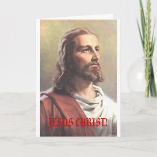 Festividades Cristo JESUS! Cartão de natal super estrela