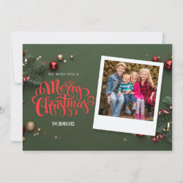 Festividades Desejamos Um Feliz Cartão De Natal