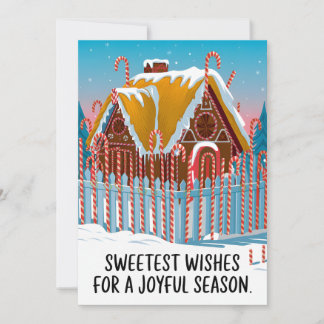 Festividades Desejos Doce - Cartão de Natal