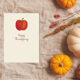 Festividades Download do Cartão de Saudação Apple de Ação de Gr
