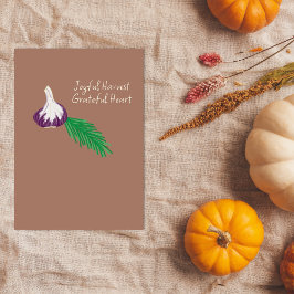 Festividades Download do Cartão de Saudação para Garlic de Ação