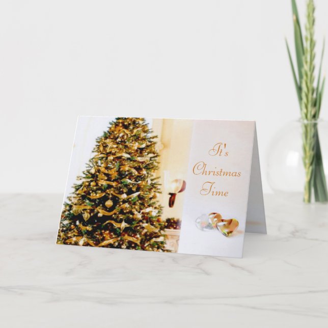 Festividades É o cartão de Natal (Frente)