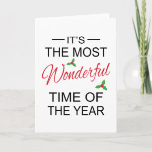 Festividades É o cartão de Natal mais maravilhoso