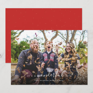 Festividades É um Cartão de Férias Maravilhoso