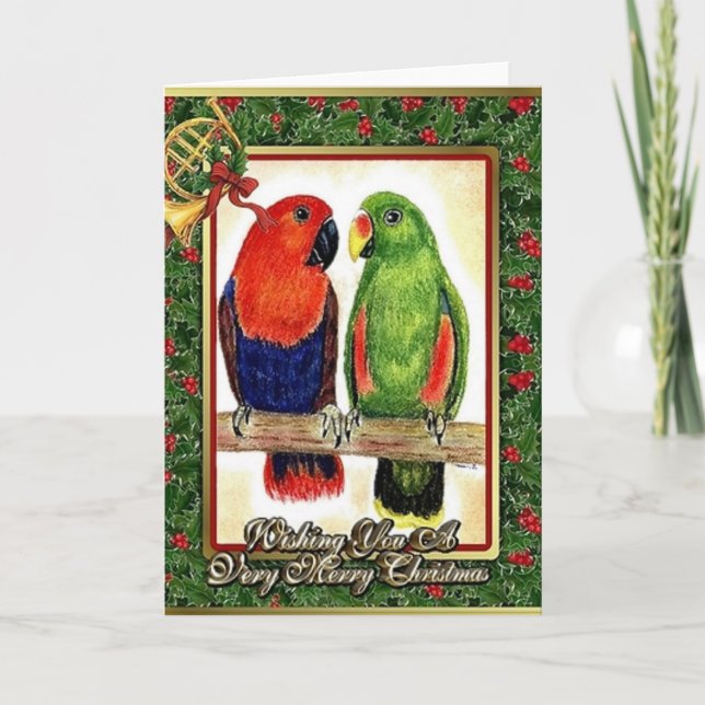 Festividades Eclectus repete mecanicamente o cartão de Natal (Frente)
