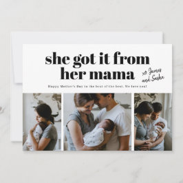 Festividades Ela conseguiu do cartão de Dia de as mães da mãe