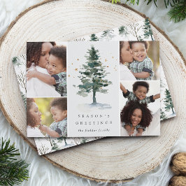 Festividades Esplendor de inverno | Cartão de Colagem de Fotos 