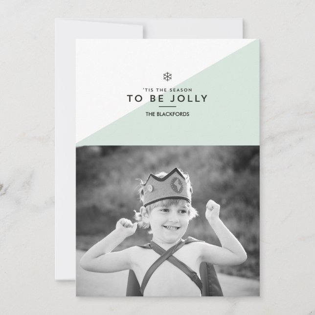 Festividades "Esta é a estação para ser um cartão de Natal de N (Frente)