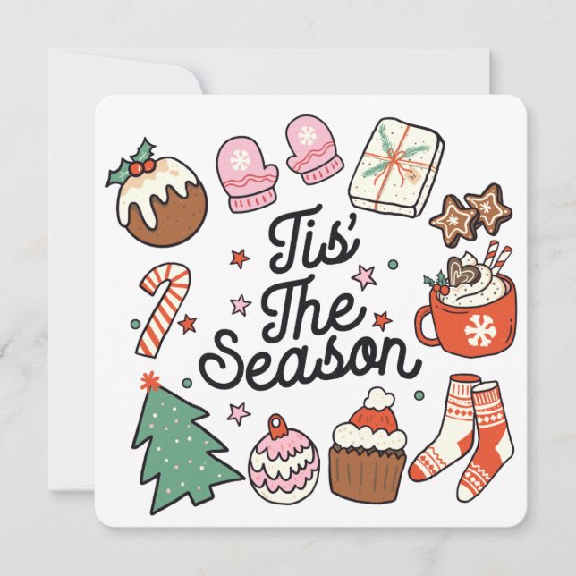 Festividades Este É O Cartão De Férias De Natal Retroativo (Frente)