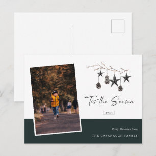 Festividades "Este é o cartão postal de férias de cozy Nature
