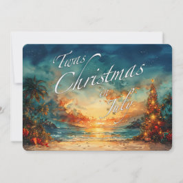 Festividades Este Natal foi no Cartão de Férias de Praia de jul