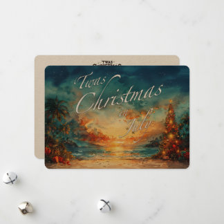 Festividades Este Natal foi no Cartão de Férias de Praia de jul
