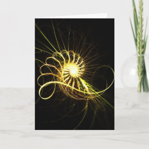 Festividades Estrela de fantasia - Cartão