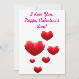 Festividades Eu Amo Seu Cartão De Dia de os namorados