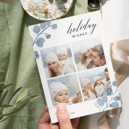 Festividades Eucalipto pintado | Cartão de Colagem de Fotos de 