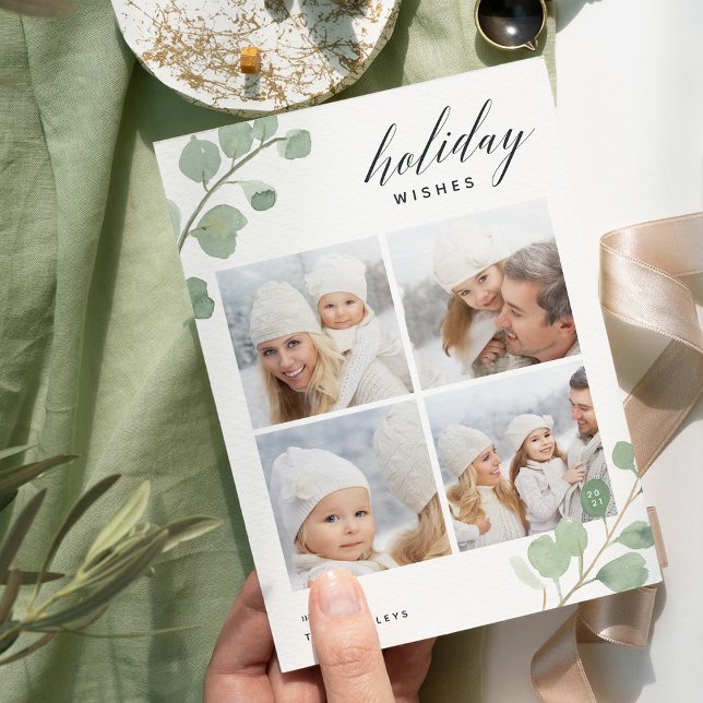 Festividades Eucalipto pintado | Cartão de Colagem de Fotos de  (Criador carregado)