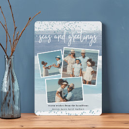 Festividades Faixa Costeira | Cartão de Colagem de Fotografias 