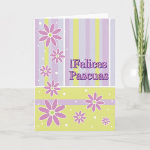Festividades Felices Pascuas Cartão de Saudação de Páscoa Espan