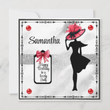 Feliz Aniversário adorável Cartão de aniversário d