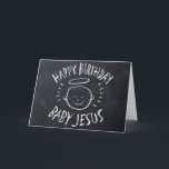 Festividades Feliz aniversário Jesus - Cartão de Natal de Quadr<br><div class="desc">Às vezes é bom lembrar para que é celebrado o "CRISTO". Partilhe o espírito da sua fé com os outros. As palavras dos cartões são, naturalmente, completamente personalizáveis. E não se esqueçam das etiquetas de endereço correspondentes - apenas procurem na nossa loja mais itens que este charmoso design está usando....</div>