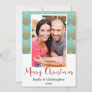 Festividades Feliz Cartão com fotos de Férias de Pineapple de N