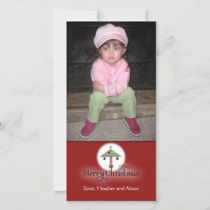 Festividades Feliz Cartão com fotos de Natal