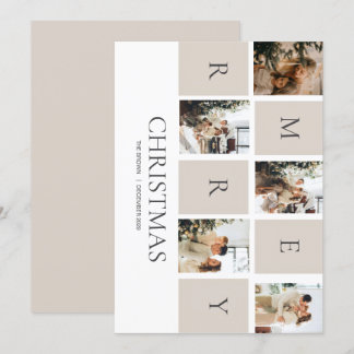 Festividades Feliz Cartão com fotos de Natal - Compartilhe sua