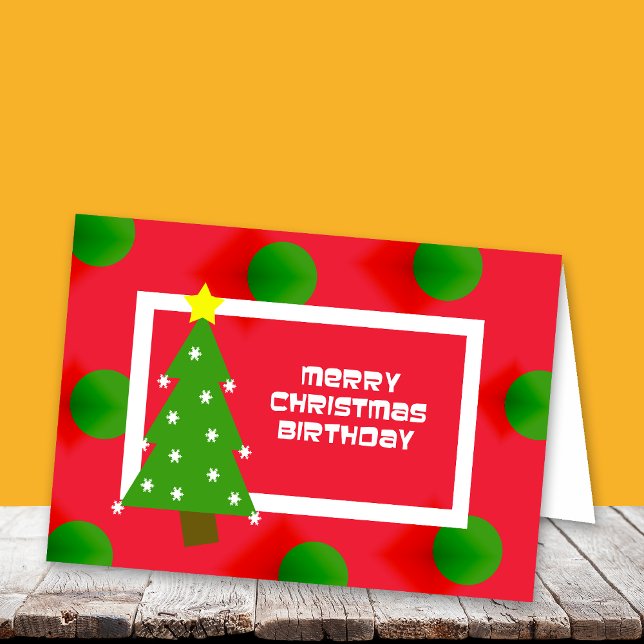 Festividades Feliz Cartão de Aniversário de Natal (Criador carregado)