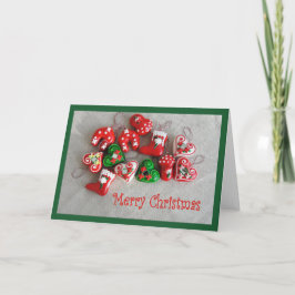 Festividades Feliz cartão de boas-vindas de Natal