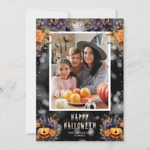 Festividades Feliz Cartão de Dia das Bruxas Feliz, Jack-O-Lante