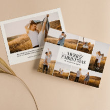 Feliz Cartão de Natal | Cartão com fotos de Natal 